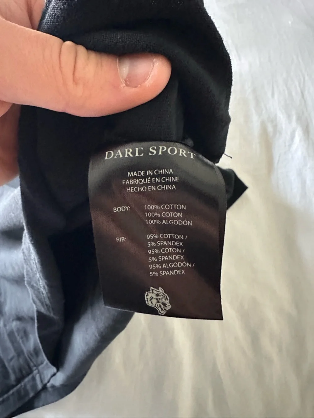 Mens Darc Sport Surrounded By Family "Premium" Oversized Tee - Black Size Large - Picture 4 of 5